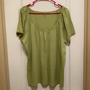 Style & Co. Women’s Size 1X Green Short-sleeve Shirt